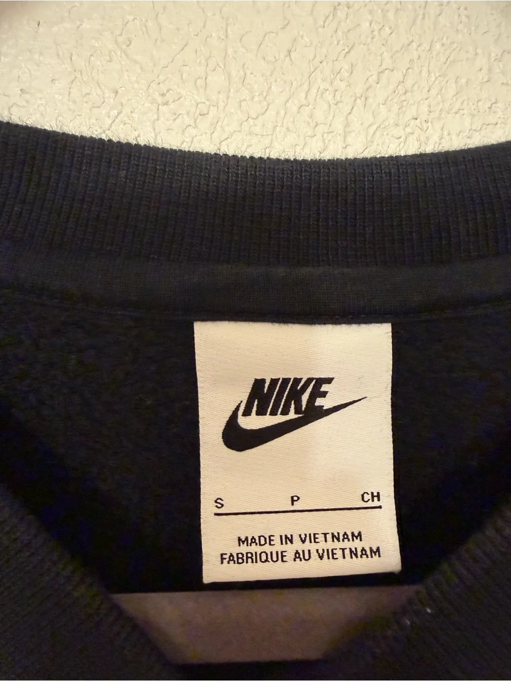 Nike Men’s Sportswear AF-1 Masterpiece Crew Neck Black DD6515 010- S-Read!